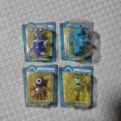 モンスターズインク プチフィギュア 4種セットのサムネイル