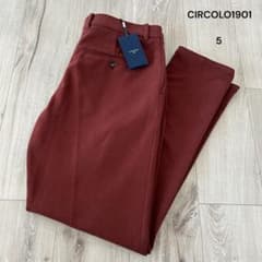 【新品タグ付き】CIRCOLO1901 ジャージー チノパン ボルドー 5 m53165908055_1.jpg?1774402806