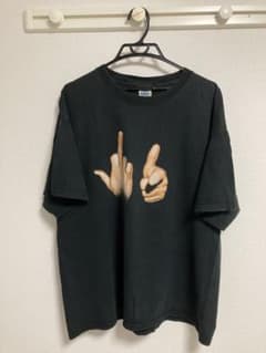 希少◎Fuck You HANDSIGN XL Tシャツ ハンドサイン - メルカリ