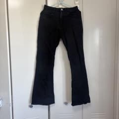 SHEIN ブラック フレアデニム パンツ S
