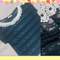 タエっちょさま専用♡送料込✨薄伸びやわらかレースカットソーのサムネイル