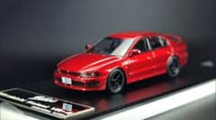 三菱 ギャラン Galant VR-4 1/64 （レッド） - メルカリ