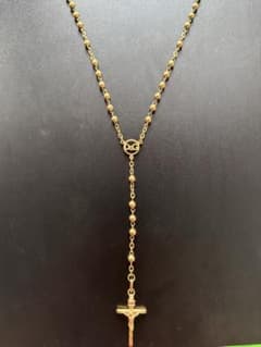 D&G ドルチェ&ガッバーナ ロザリオ ネックレス ゴールドのサムネイル