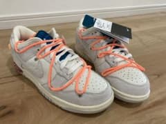 【1日限定値下げ】NIKE off-white ダンク Low 27.5cmのサムネイル