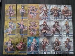 なか卯　グランブルファンタジー　メタリックカード　18枚セットのサムネイル