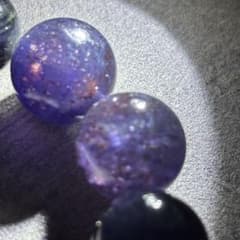 【大玉高品質】アイオライトサンストーン ブレスレット15mm 16.5cmのサムネイル
