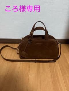 【ころ様専用】CHARLES&KEITHベガボウリングバッグ　ピーカンブラウンのサムネイル
