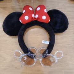 Disney Minnie Mouse Headband and Sunglasses Set