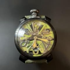 最終値下】GaGa MILANOマヌアーレ48MMカモフラ 限定500本 - メルカリ