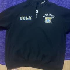 UCLA ハーフジップ スウェット ブラック Lサイズのサムネイル