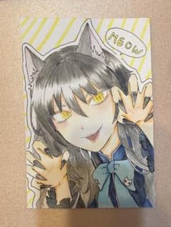 W*8様 手描きイラスト　アナログイラスト　オリジナルのサムネイル