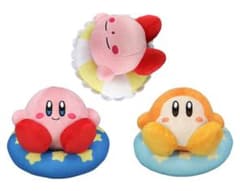 星のカービィ　ぷかぷかうきわぬいぐるみ　すやすや ワドルディ　セット　タグ付き