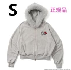 9090 girl ×HELLO KITTY 90 Logo Fur Zip S - メルカリ
