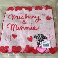 신품! 미사용! mickey & minnie 핸드 타월