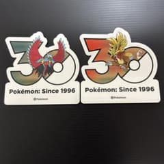 韓国限定】ポケモン 30周年 ステッカー トドロクツキ ウガツホムラ