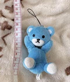 水色クマ型ストラップ Contral Bear ストラップ 水色 - メルカリ