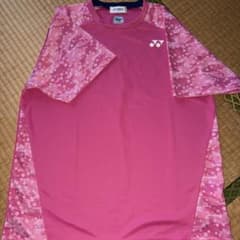 YONEX ピンク迷彩 JAPAN Tシャツ Mサイズのサムネイル