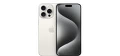 iPhone 15 Pro 128GB 화이트 티타늄 SIM 잠금 없음