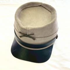 HENSCHEL HAT 南北戦争仕様　本革帽　レトロ　スウェードレザー
