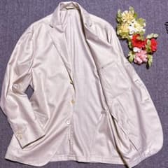 4XL【極美品】LARDINI カシミヤ シルク 高級生地 とろとろ メンズ 