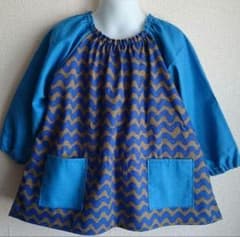 100～110センチ☆長袖スモック☆なみなみのサムネイル