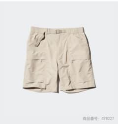 ユニクロ ギアショーツ ベージュ メンズSのサムネイル