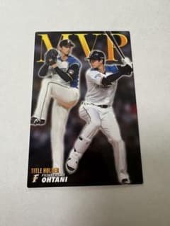 カルビー 2017 大谷翔平 タイトルホルダー T-01 プロ野球カードのサムネイル