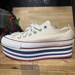 ALL STAR 厚底スニーカー ベージュのサムネイル