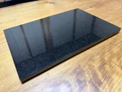 天然　黒御影石　石皿　プレート　台石 300×200×12のサムネイル