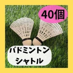 【☆Sa☆er☆ママ専用】中古バドミントンシャトル 240球セット バドミントンシャトル 40個セット、ホワイト - メルカリ