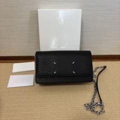 メゾンマルジェラ　ステッチメタルチェーンウォレットのサムネイル