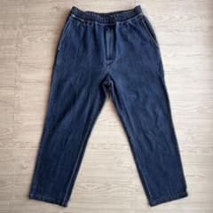 【極美品】ユナイテッドアローズ B&Y デニムイージーパンツ テーパード Lのサムネイル