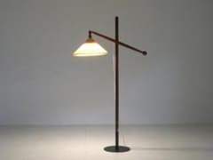 デンマーク　ビンテージ　レクリント　チーク材　フロアスタンド　照明　ライト デンマーク ビンテージ レクリント チーク材 フロアスタンド 照明