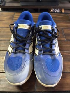 New Balance 3000v7 野球用スパイク ブルー 27.0 - メルカリ
