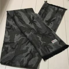 マフラー ブラック 迷彩柄☆値下げ☆のサムネイル