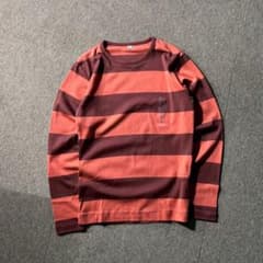 未使用 OLD UNIQLO 00s ボーダー カットソー S 長袖 ロンT - メルカリ