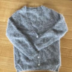 イエナ  アンゴラ混カーディガン 【美品】のサムネイル