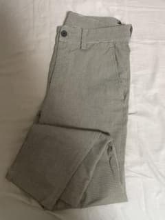 ZARA メンズ チノパン ベージュ系 チェック柄のサムネイル