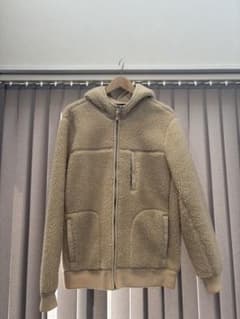 Abercrombie & Fitch ボアジャケット フリース ベージュのサムネイル