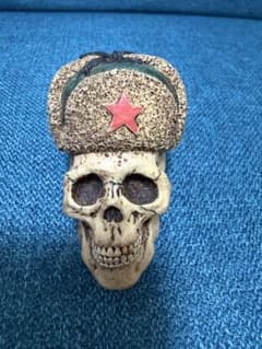 スカル ロシア帽 置物のサムネイル