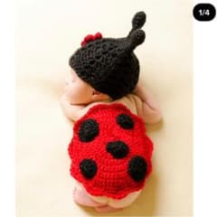 ニューボーンフォト　てんとう虫のサムネイル