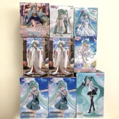 最新含【初音ミク】フィギュア まとめ売り 9点セット - メルカリ