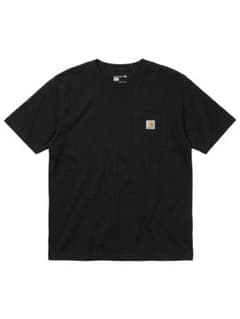 【美品】カーハート ポケットTシャツ 黒 L ルーズフィット オーバーサイズのサムネイル