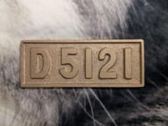 D5121 鉄道グッズ 金属製プレート　蒸気機関車 D5121 鉄道グッズ 金属製プレート 蒸気機関車 - メルカリ