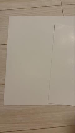 ツヤあり、ツヤなしスノーマット/模型工作素材のサムネイル