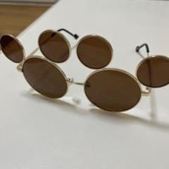Disney ディズニー サングラス ミッキー ブラウン ゴールドのサムネイル