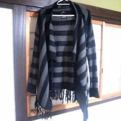 AZUL by moussy ボーダーニットのサムネイル
