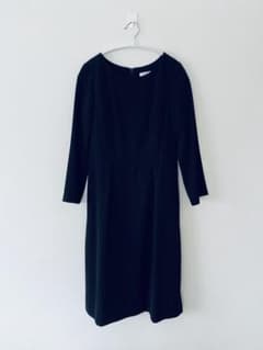 Flolia　【喪服／礼服】ケープ膝丈フレアワンピース セットアップのサムネイル