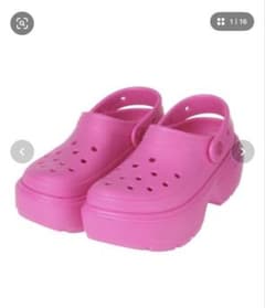 Crocs Pink クロックスのサムネイル
