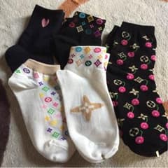 なんちゃって靴下５足まとめてのサムネイル